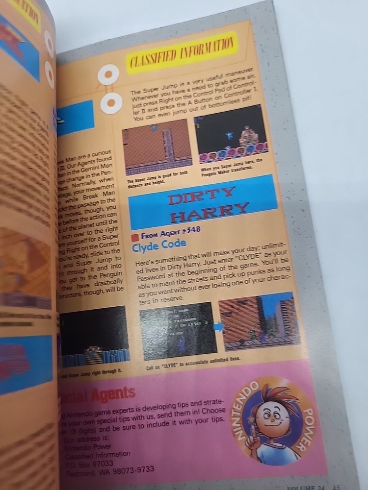 Nintendo Power (Volume 24) Vice: Project Doom No Poster