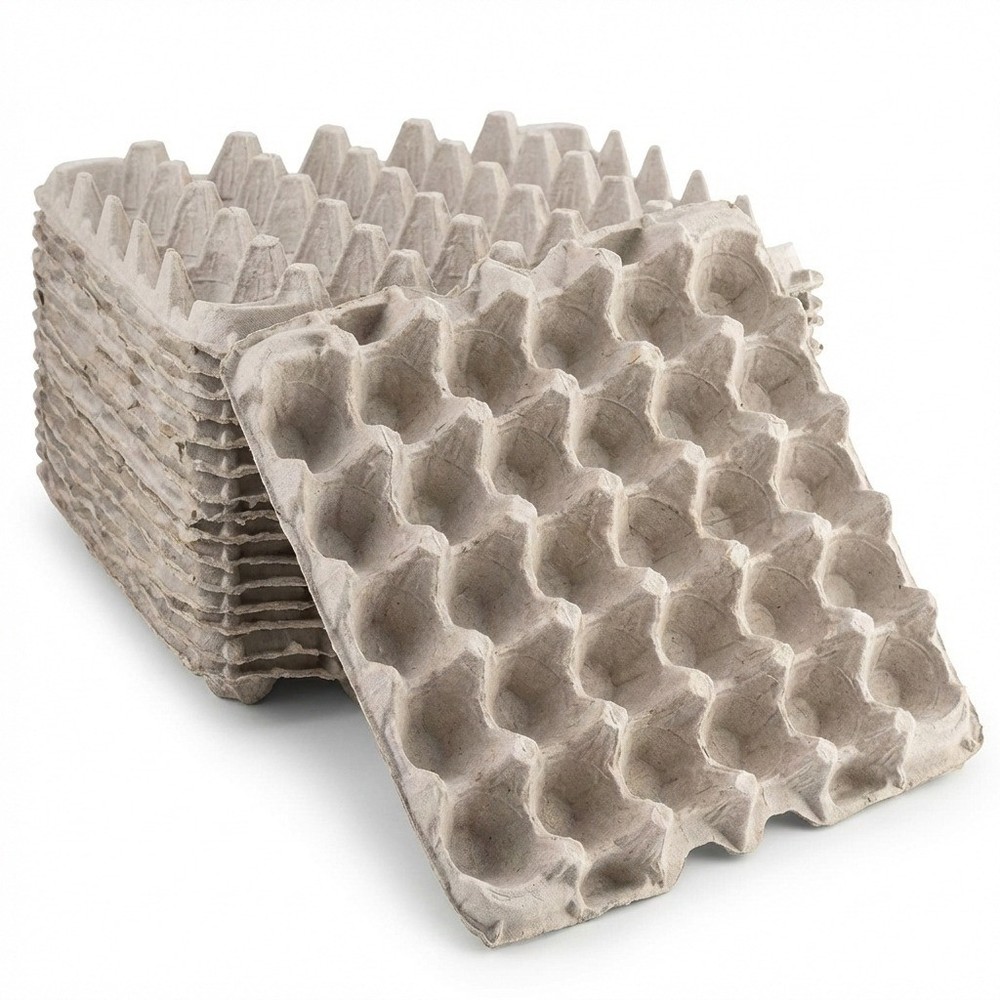 Pulp Flat Egg Carton