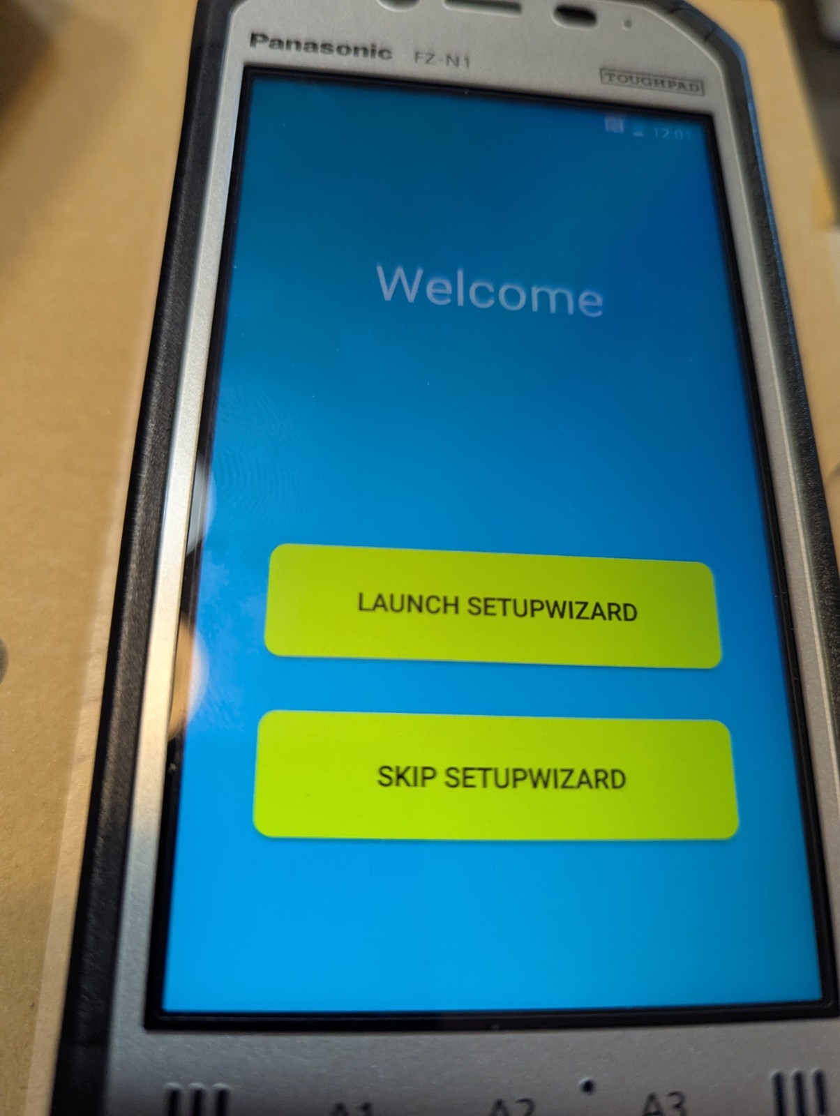 Panasonic Toughpad FZ N1 Android 6.0.1 BARCODE Mobile Handheld Computer Tablet