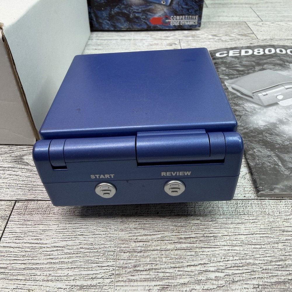 Competitive Edge Dynamics CED8000 Shot Timer With Box, Manual, Clip Works