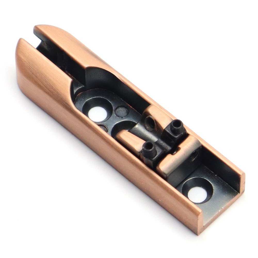 6-String Bass Bridge Individual Bridge Tailpiece Single String Bridge Red Copper