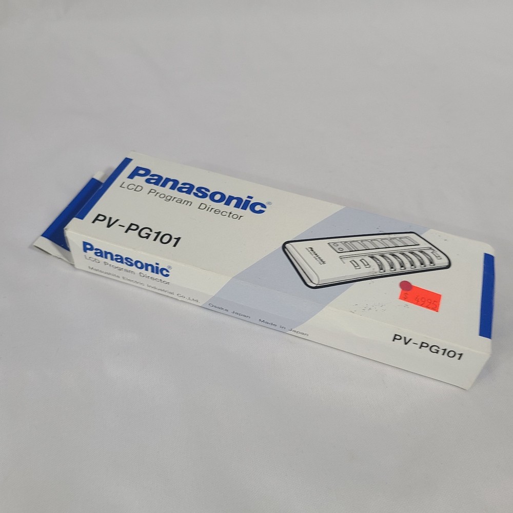 VTG Panasonic LCD Program Director PV-PG101 Original Box NOS