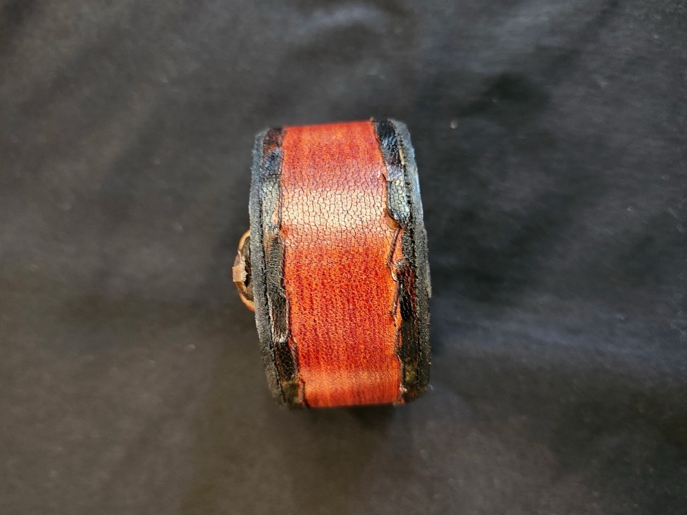 Brass Compass With 2 1/2 X 2 1/2” Leather Case