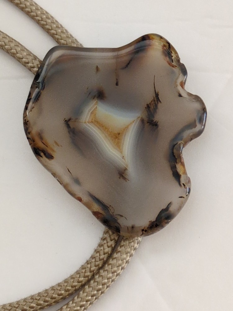 Agate Bolo Tie (CB2)