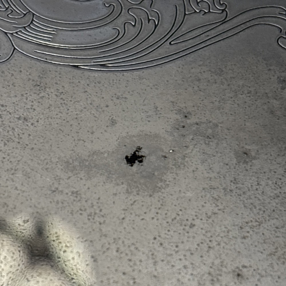 Vtg Gorham Silver Plated EP Rectangular Serving 18" Tray Etched Paisley Pattern