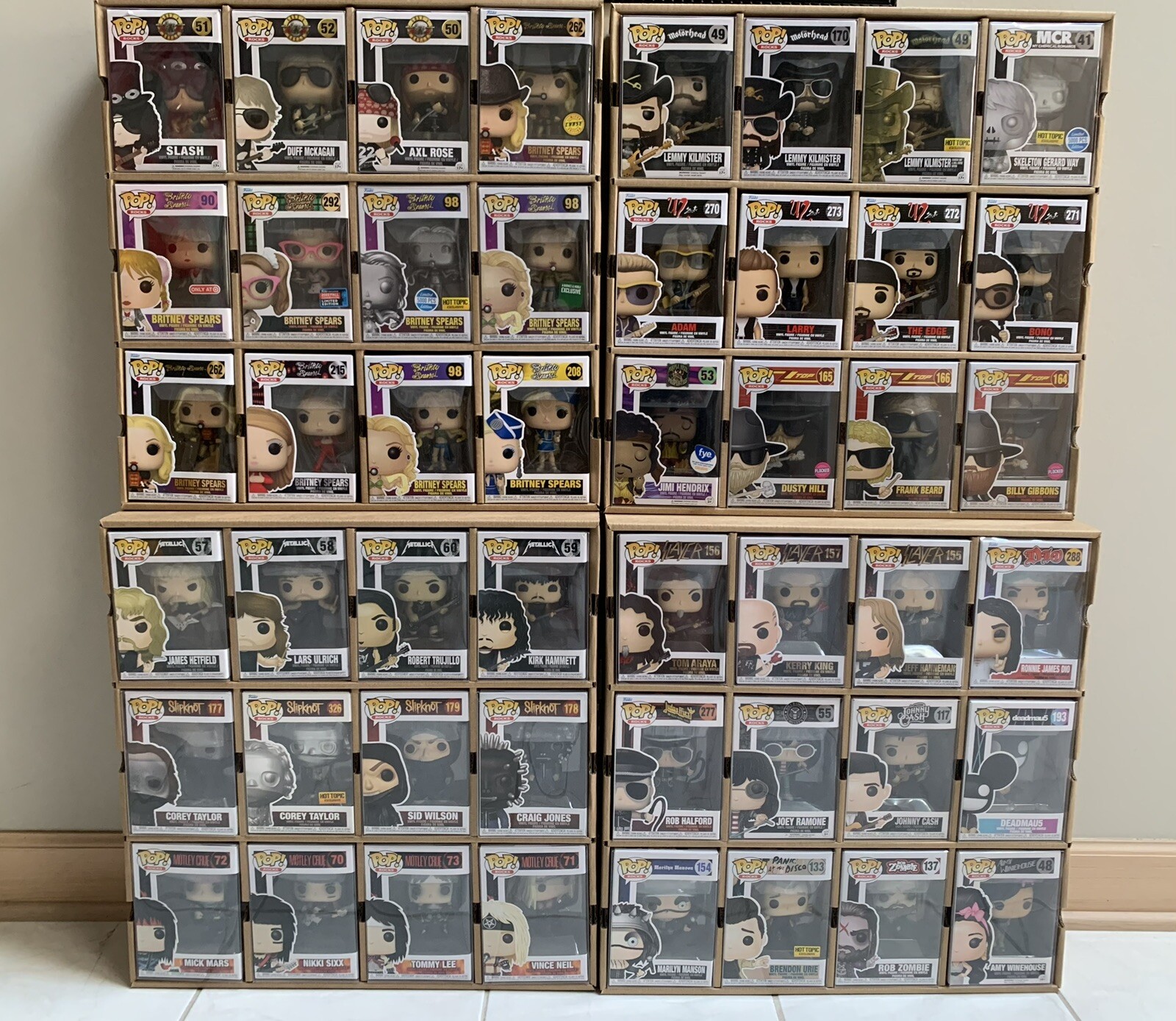 Funko Pop Display shelf Kubbie TWO PACK...economy naked version!