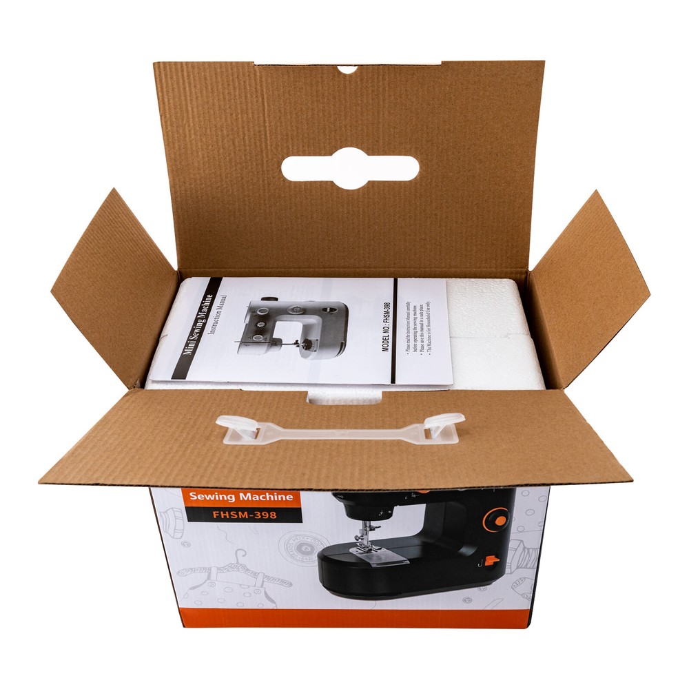 Portable Mini Electric Sewing Machine Two Modes With Storage Box For Beginners