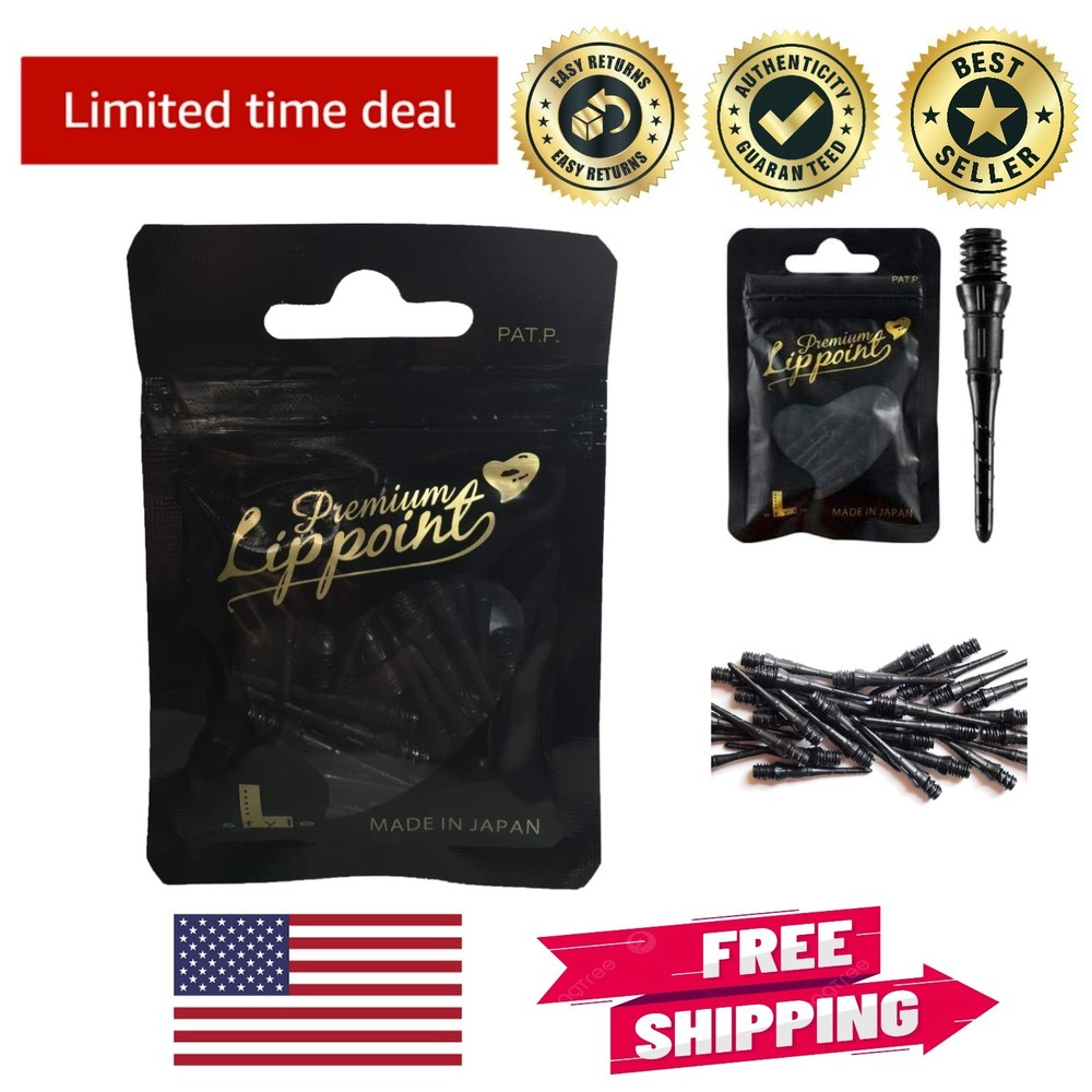 High-Performance Soft Tip Dart Points - 30 Count | Ergonomic Design for Grip