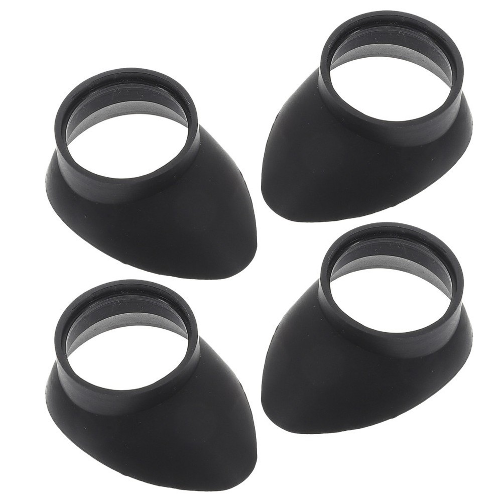 4 Pcs Eyepiece Cover for Stereo Microscope Lens Protector Guard Accessory
