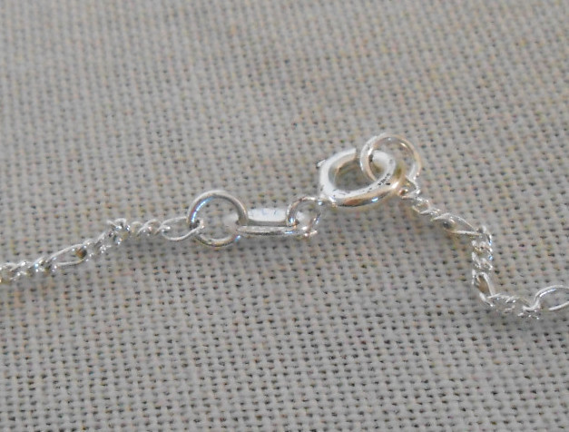 Ferlon 18k white GF rosary