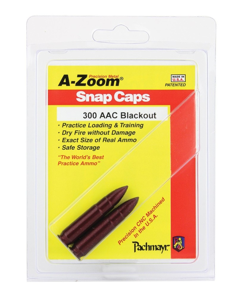 A-Zoom .300 AAC Blackout Rifle Snap Cap, Red