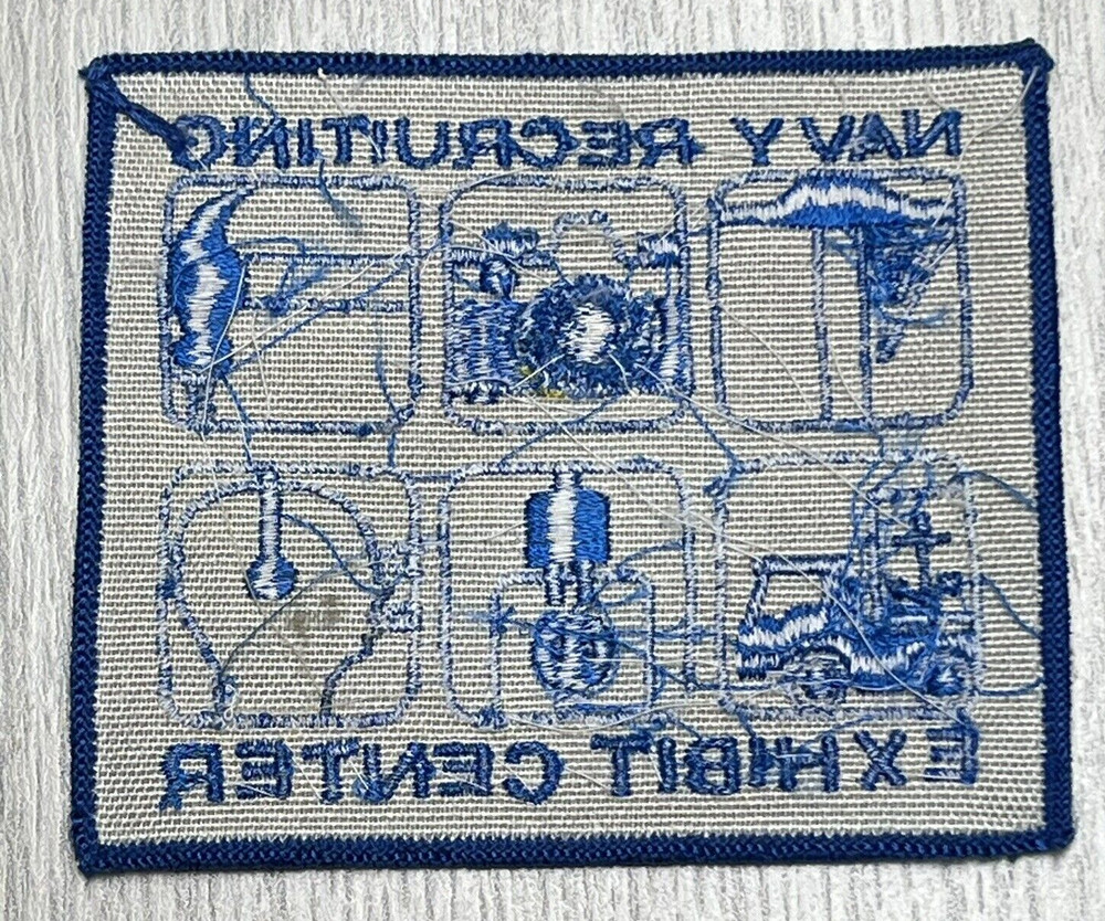 Vintage Navy Recruiting Exhibit Center Patch