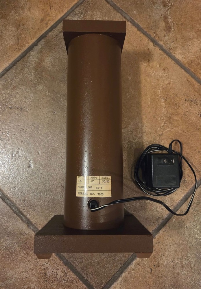 Hypnotic Disk Motorized Optical Device 1960's Schneider Magic Mentalism Tricks