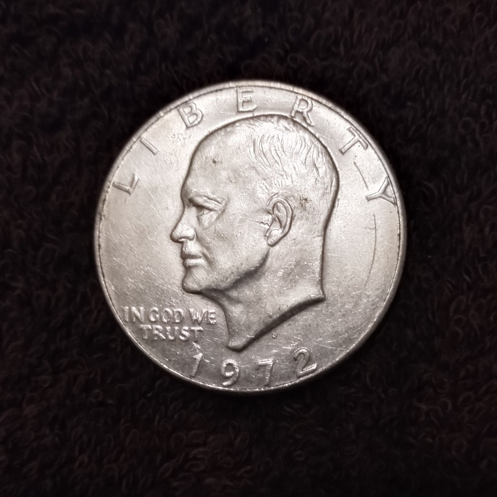 1972-D Eisenhower Dollar (US $1 Coin) Circulated