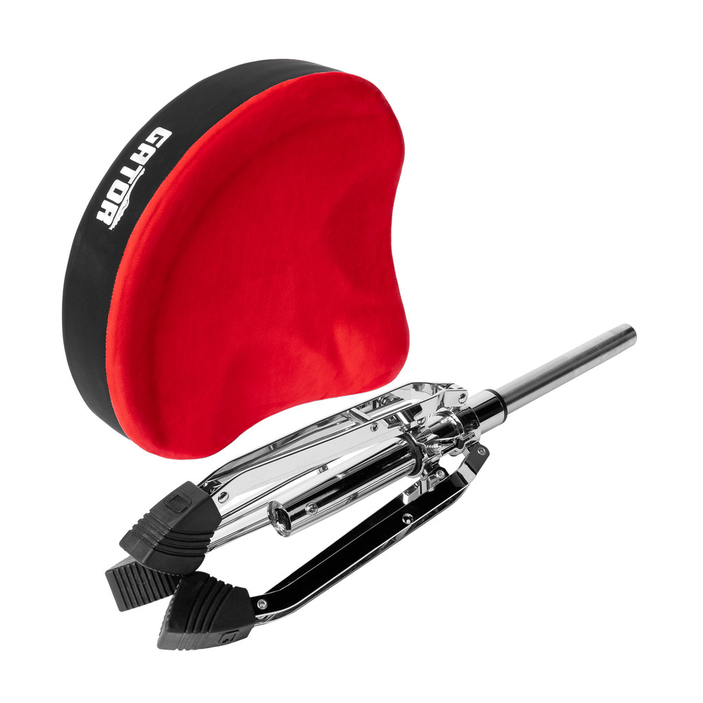 Gator Frameworks Air Glide Drum Throne Saddle Seat - Red