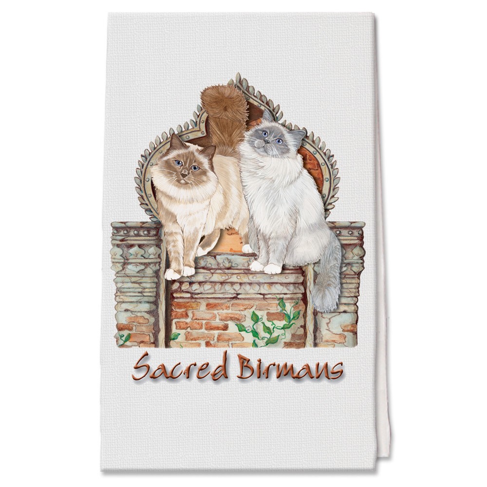 Birman Kitchen Dish Towel Pet Gift