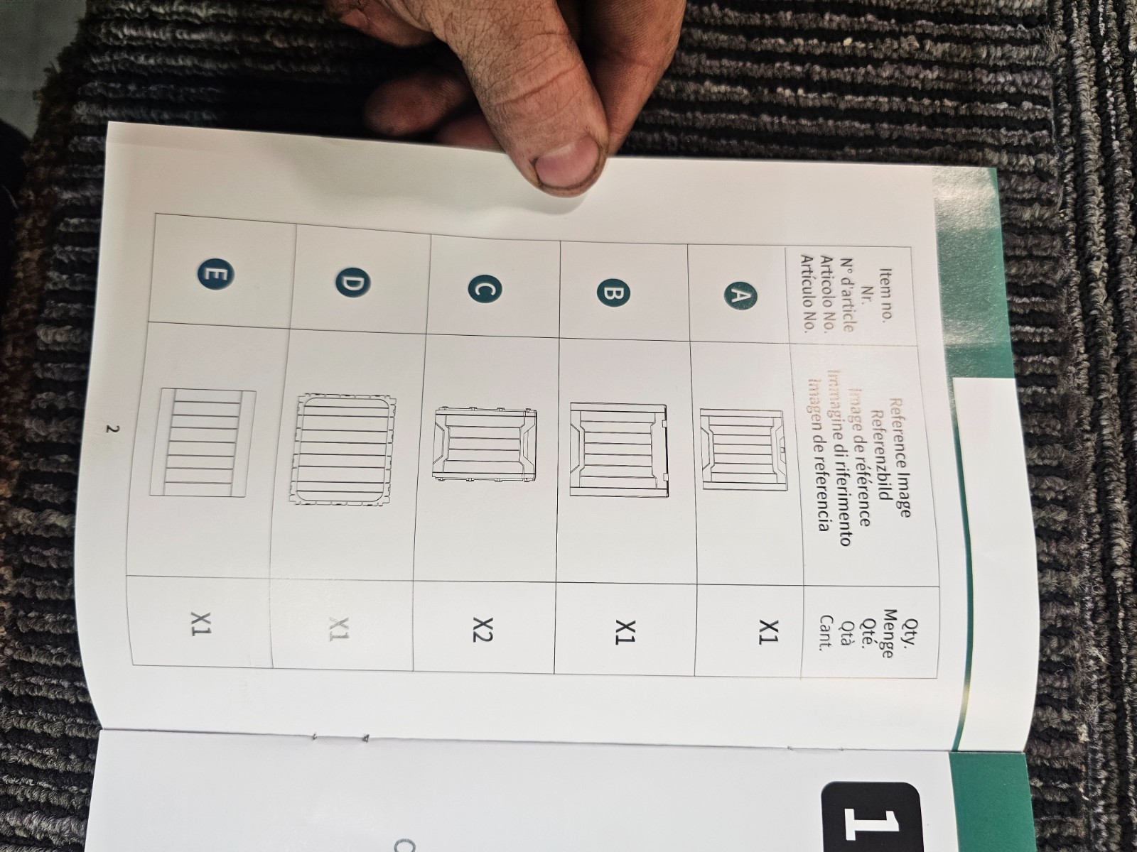 120 Gallon Outdoor Storage Deck Box Large Resin Patio Storage FTPLDB-0175