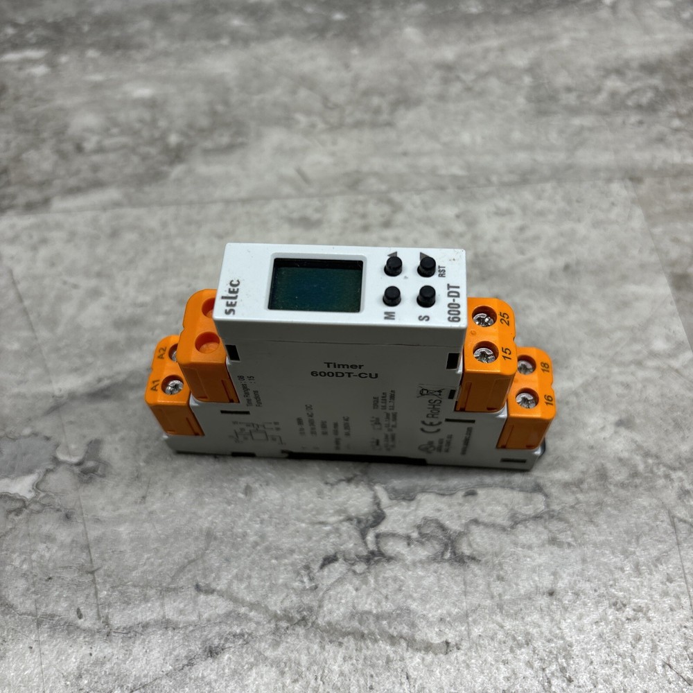 Automation 24 / Selec 600DT-CU 102080 Multi Function Timer Relay, New
