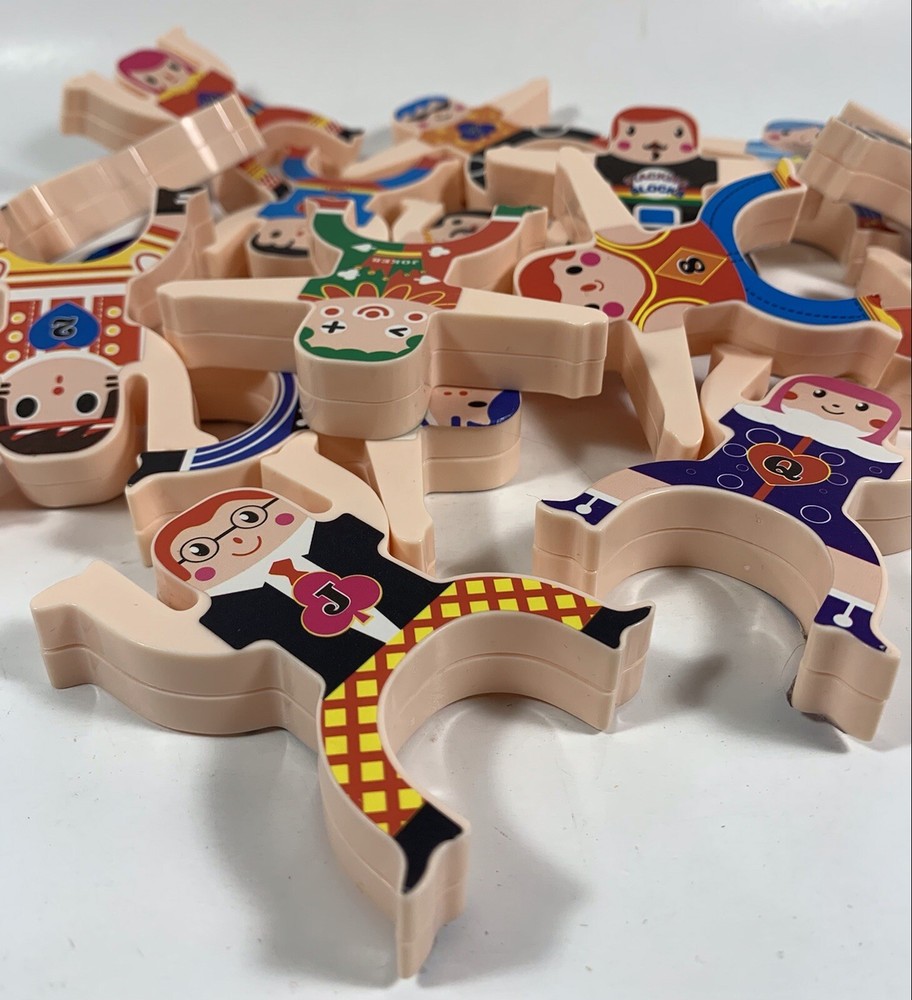 Stacking Learning Toy Stacking Game Acrobatic Troupe Card Deck Game Theme