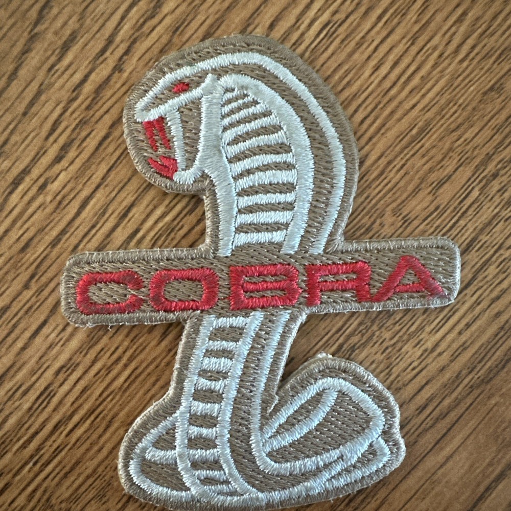 Coiled Cobra Snake Patch - Ford Licensed Product