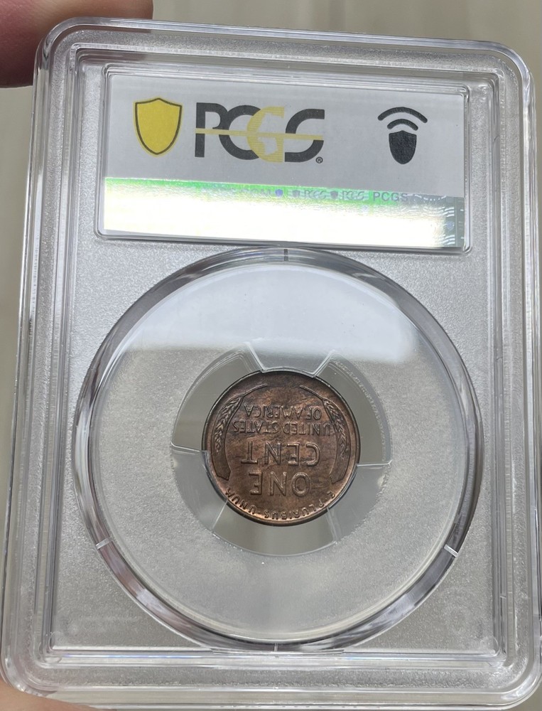 1931 S Lincoln Wheat Cent PCGS MS63RB