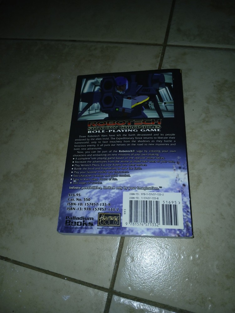Robotech Shadow Chronicles Role Playing Game