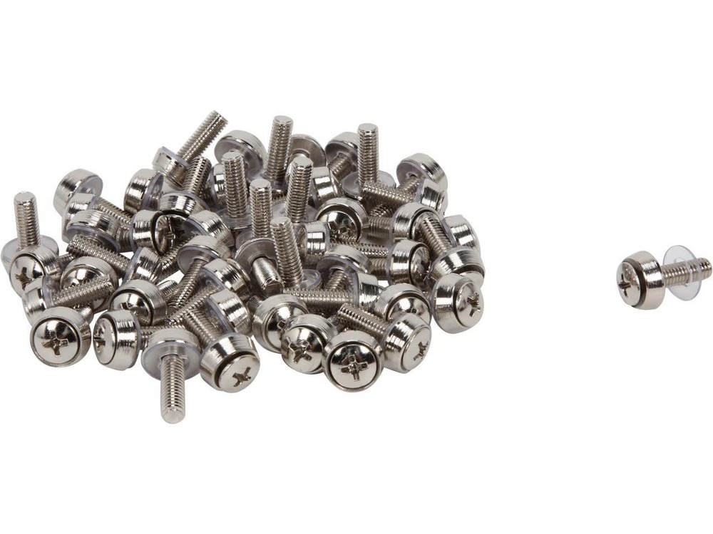 StarTech M5 Mounting Screws for Server Rack Cabinet - 50pk