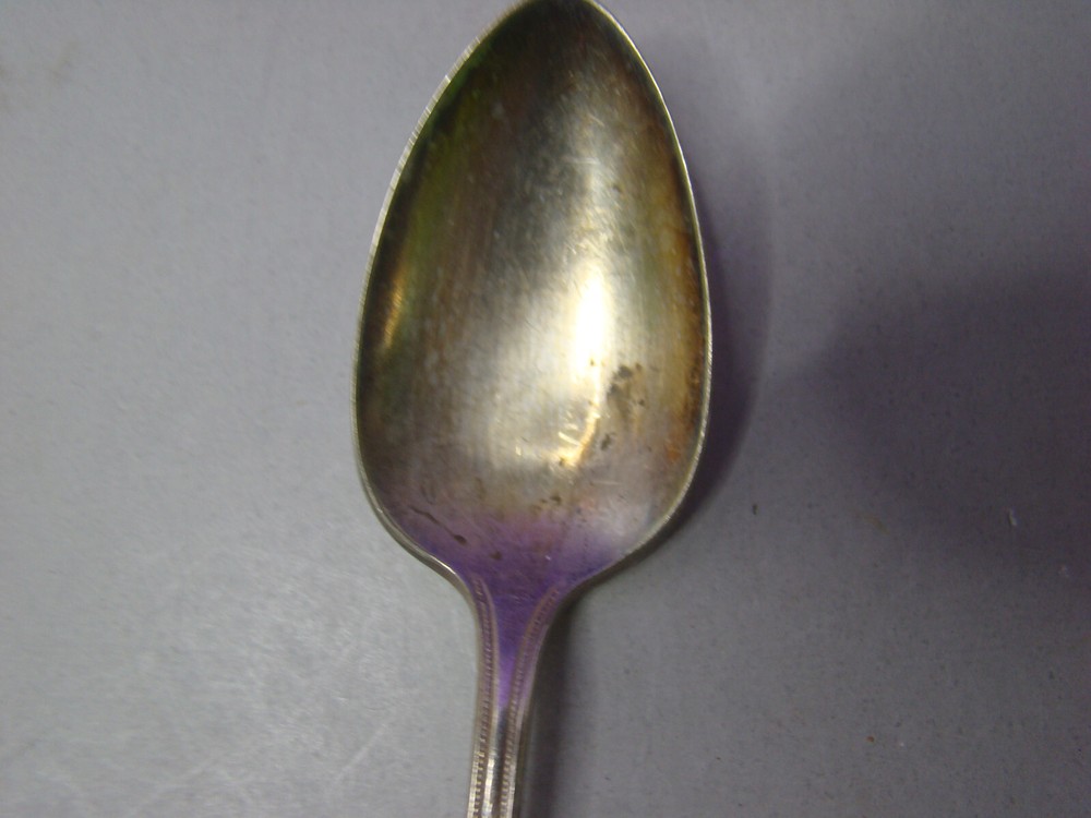 WM Rogers AA Silver Plated Flatware spoon 6"