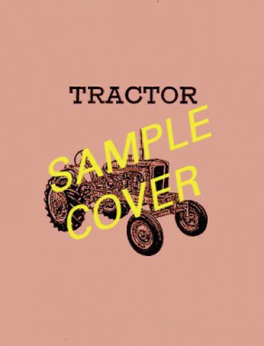 Ford Series 735 Loader and 4500 Loader attachment Operators Manual