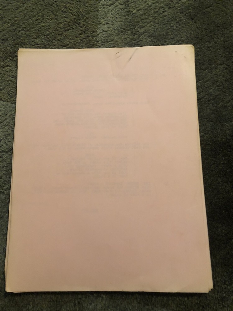 T0M, DICK and MARY TV VINTAGE SCRIPT