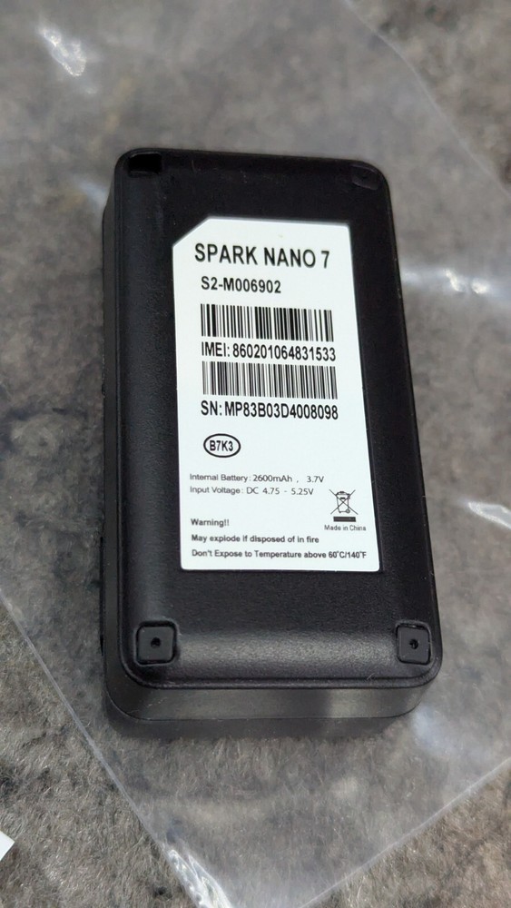 🔥New🔥 BrickHouse Security Spark Nano 7 4G Micro GPS Tracker