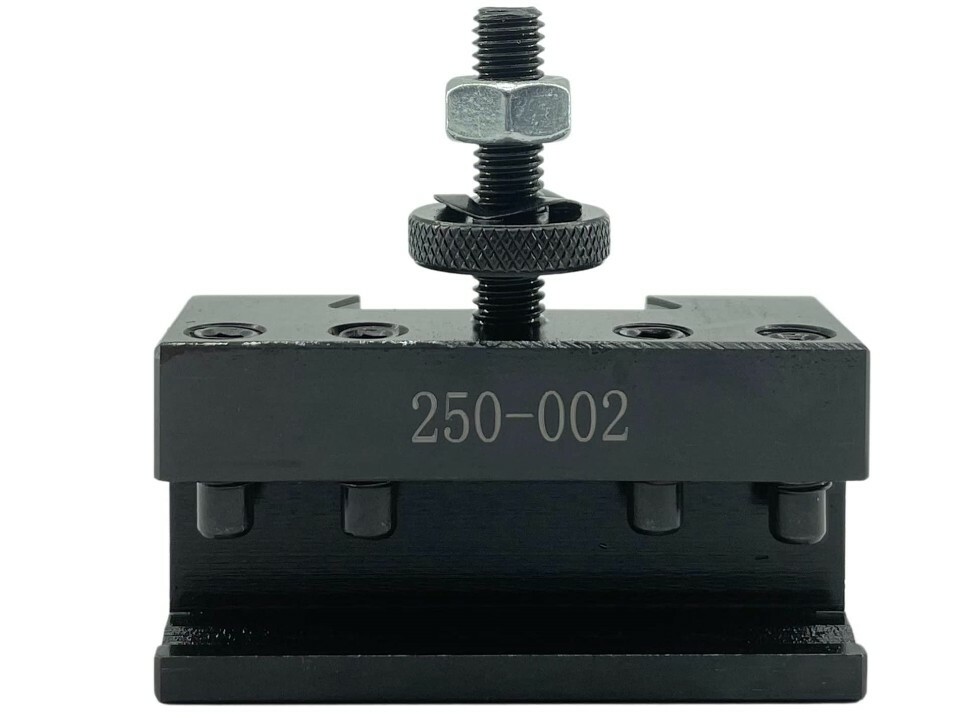 OXA 250-000 Wedge Type Quick Change Tool Post Holder Set For Mini Lathe Up to 8"