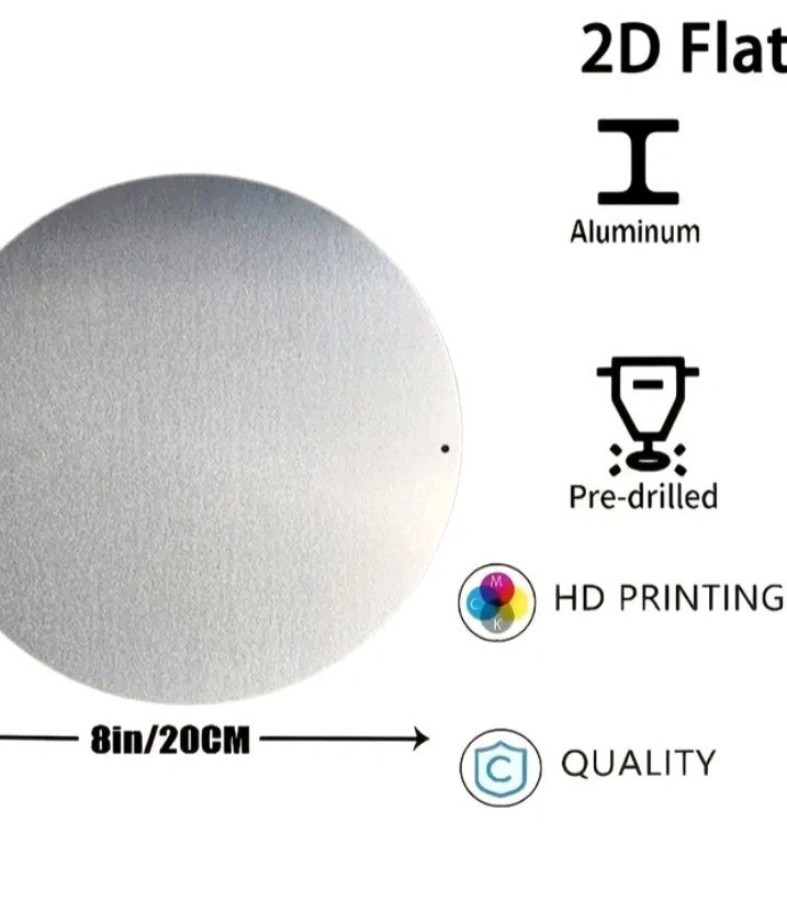 The Texas Company Petroleum Products Texaco Round Aluminum Vintage Sign 8''