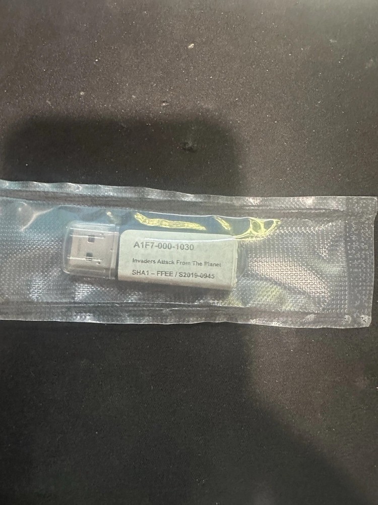 INVADERS ATTACK FROM PLANET Scientific Games L&W A1F7 SOFTWARE LOADER ONLY