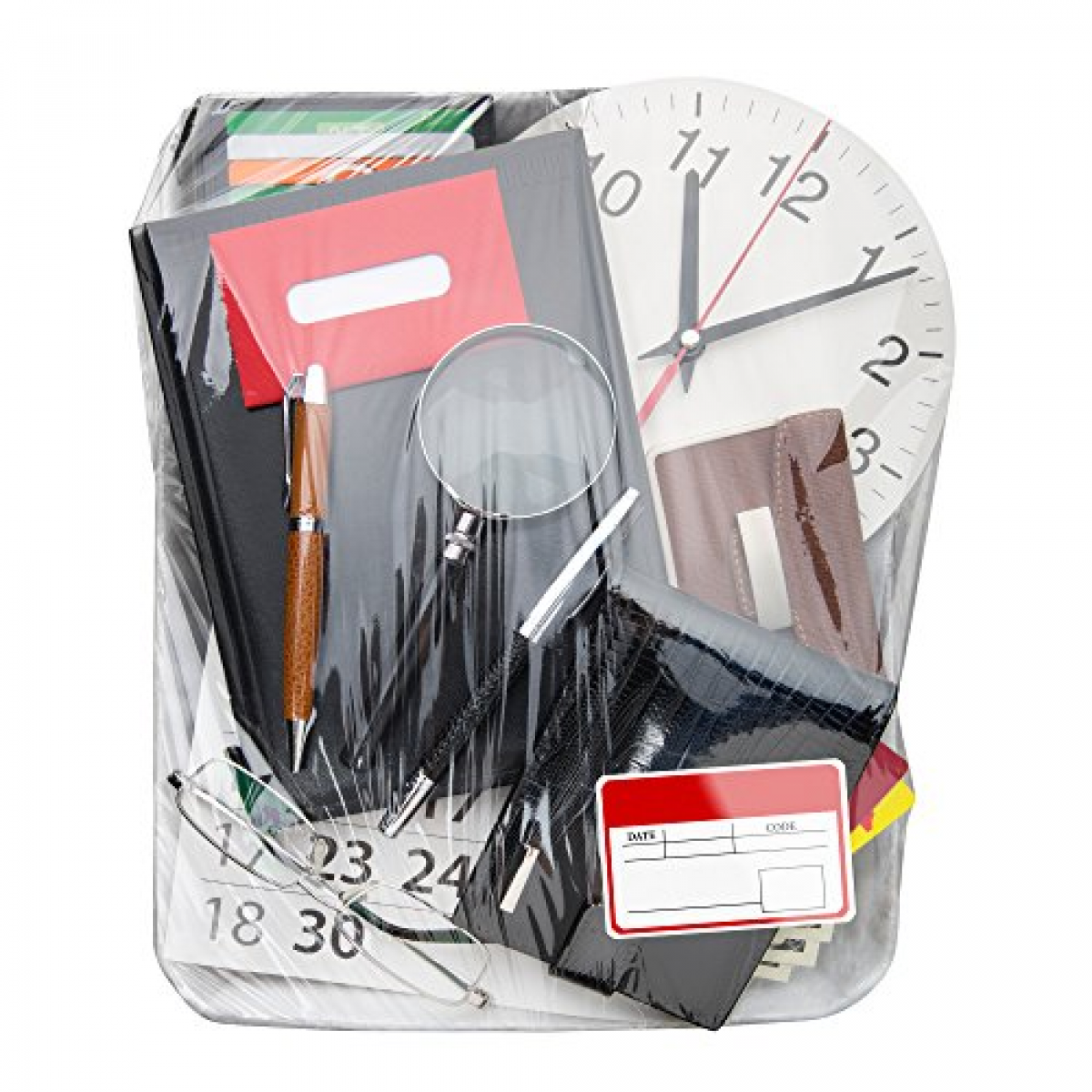 Shrink wrap Stretch Film Clear 3 Rolls 5"x1000 80 Gauge with Handle Heavy Duty