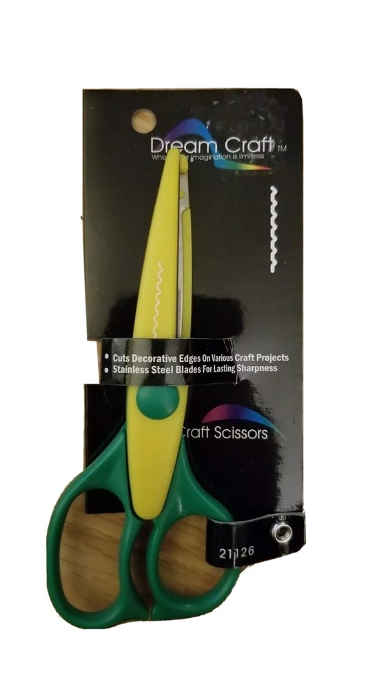 Dream Craft Decorative Edge Craft Scrapbooking Scissors
