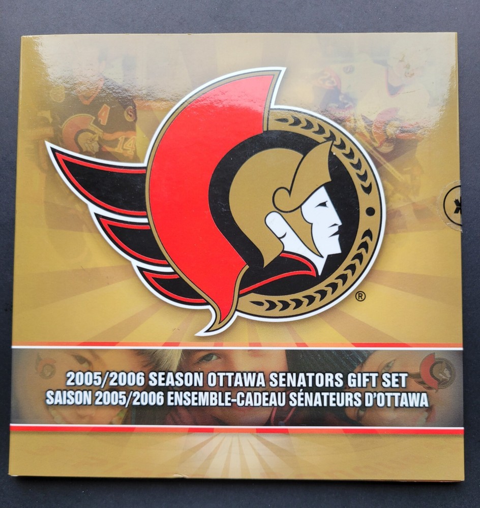 *** 2005 - 2006  OTTAWA  SENATORS  ***   SEALED  COINS  SET ***