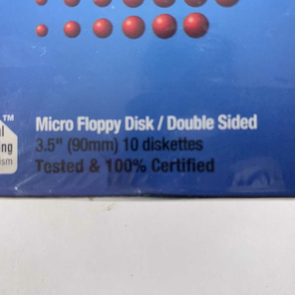 Sony 3.5 Inch Micro Floppy Disk Double Sided High Density 1.44MB B-B