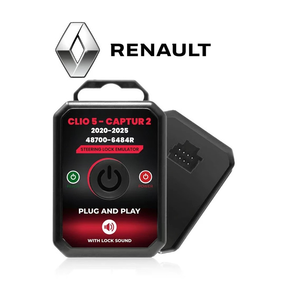 Electronic Lock Emulator COMPATIBLE FOR Renault Clio 5 Captur Arkana