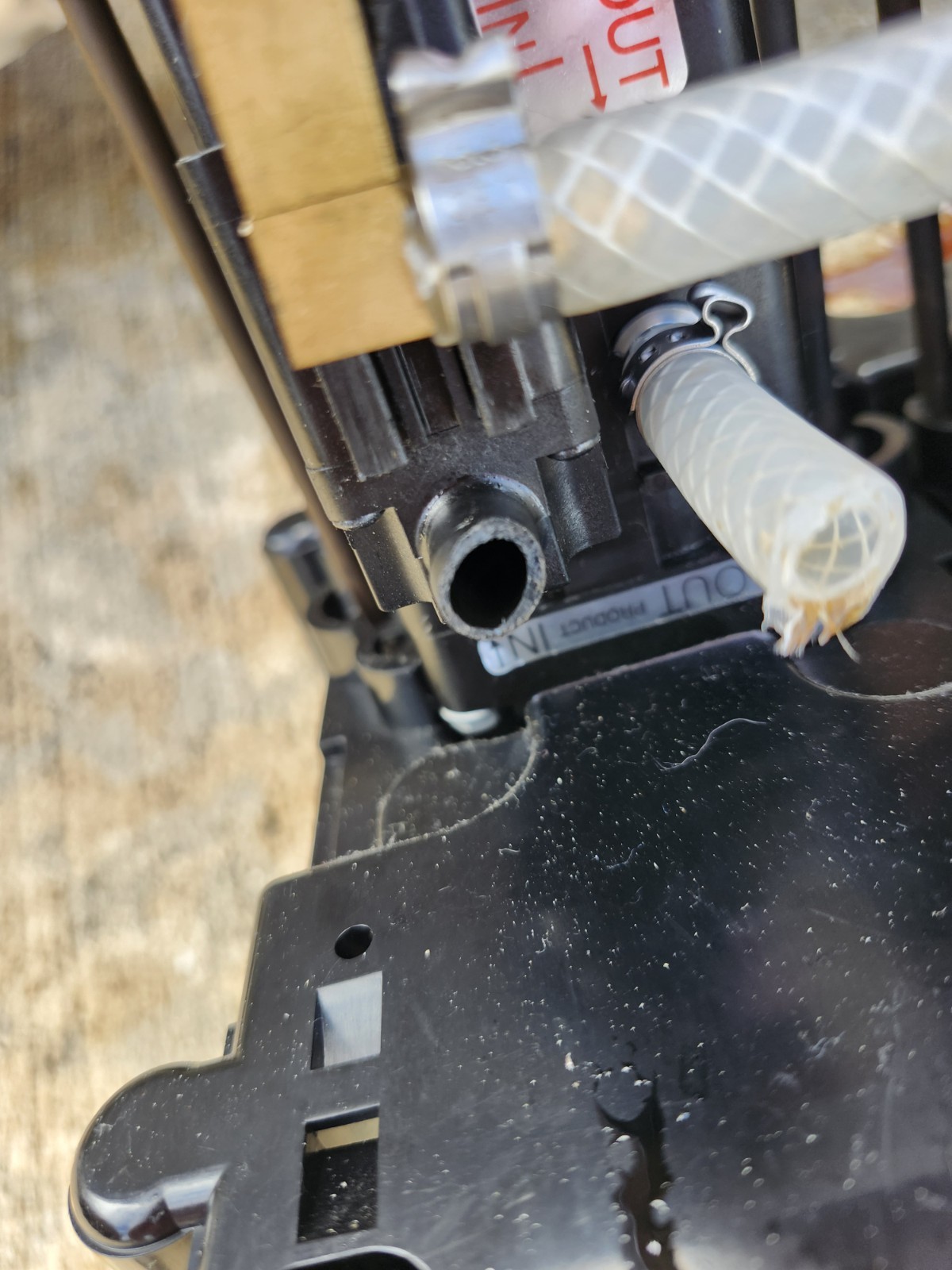 FLAVORBURST FB80S-08 Frozen Beverage Flavor Injector with Pumps and gauge