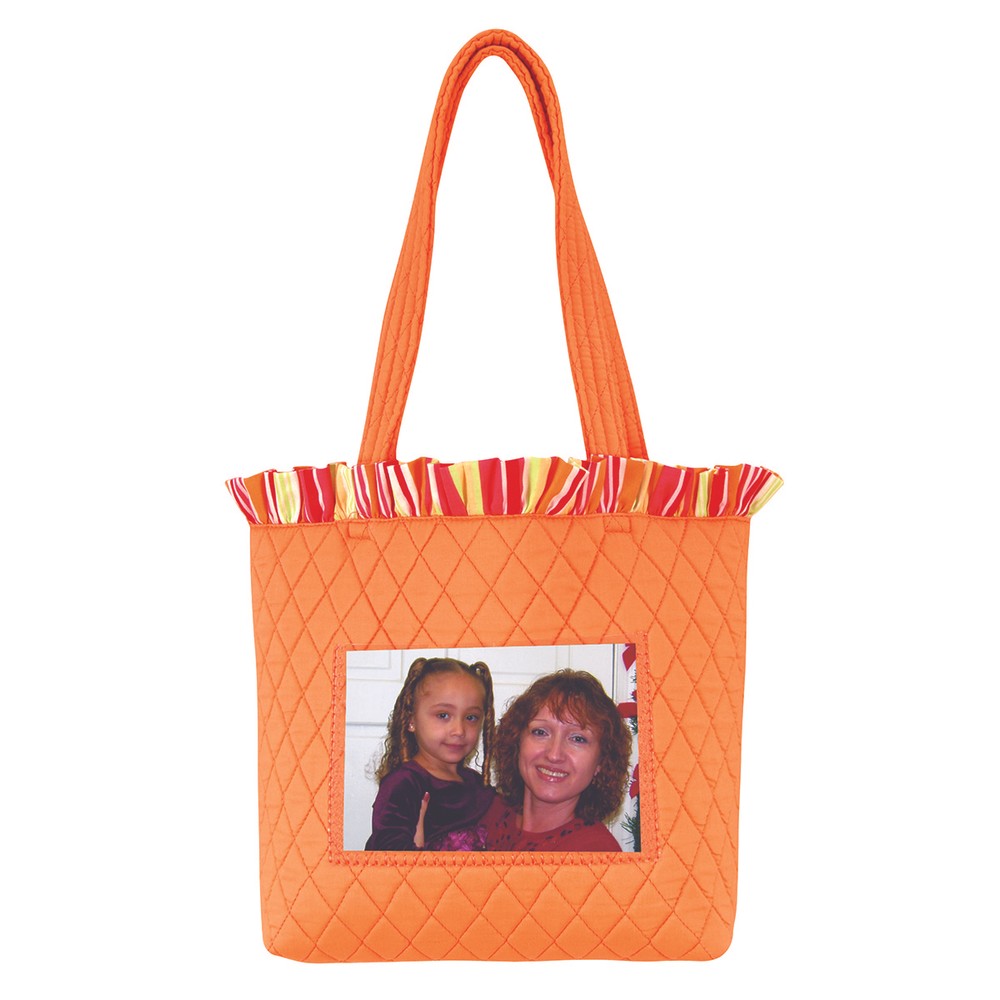 Orange Picture Tote
