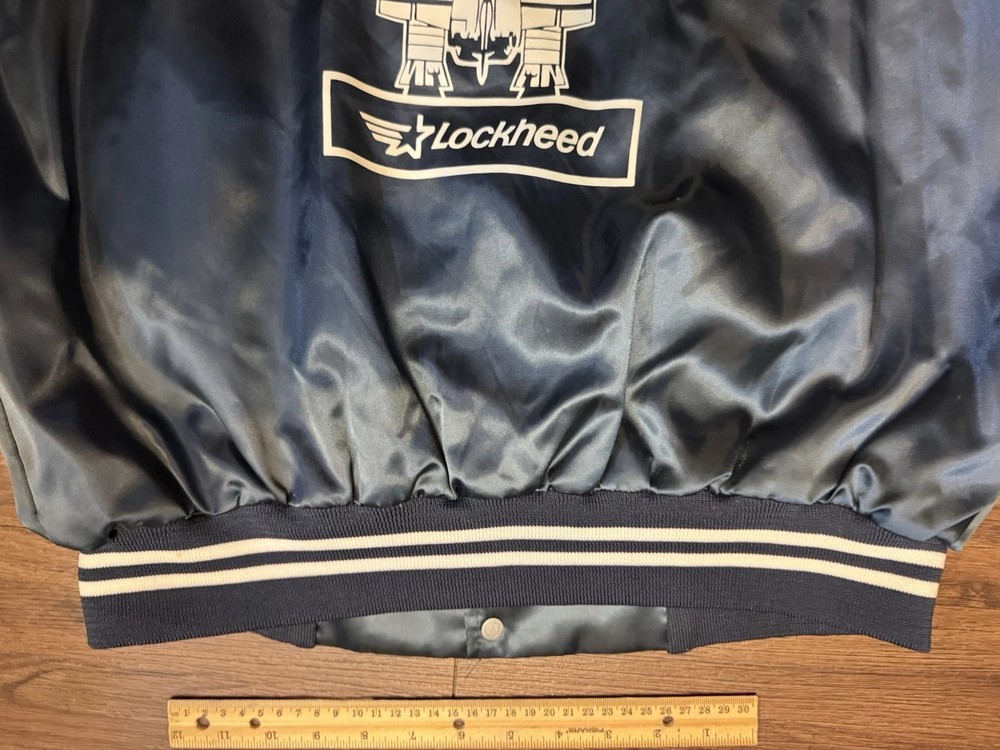 Vintage Lockheed - Space Shuttle Satin Jacket