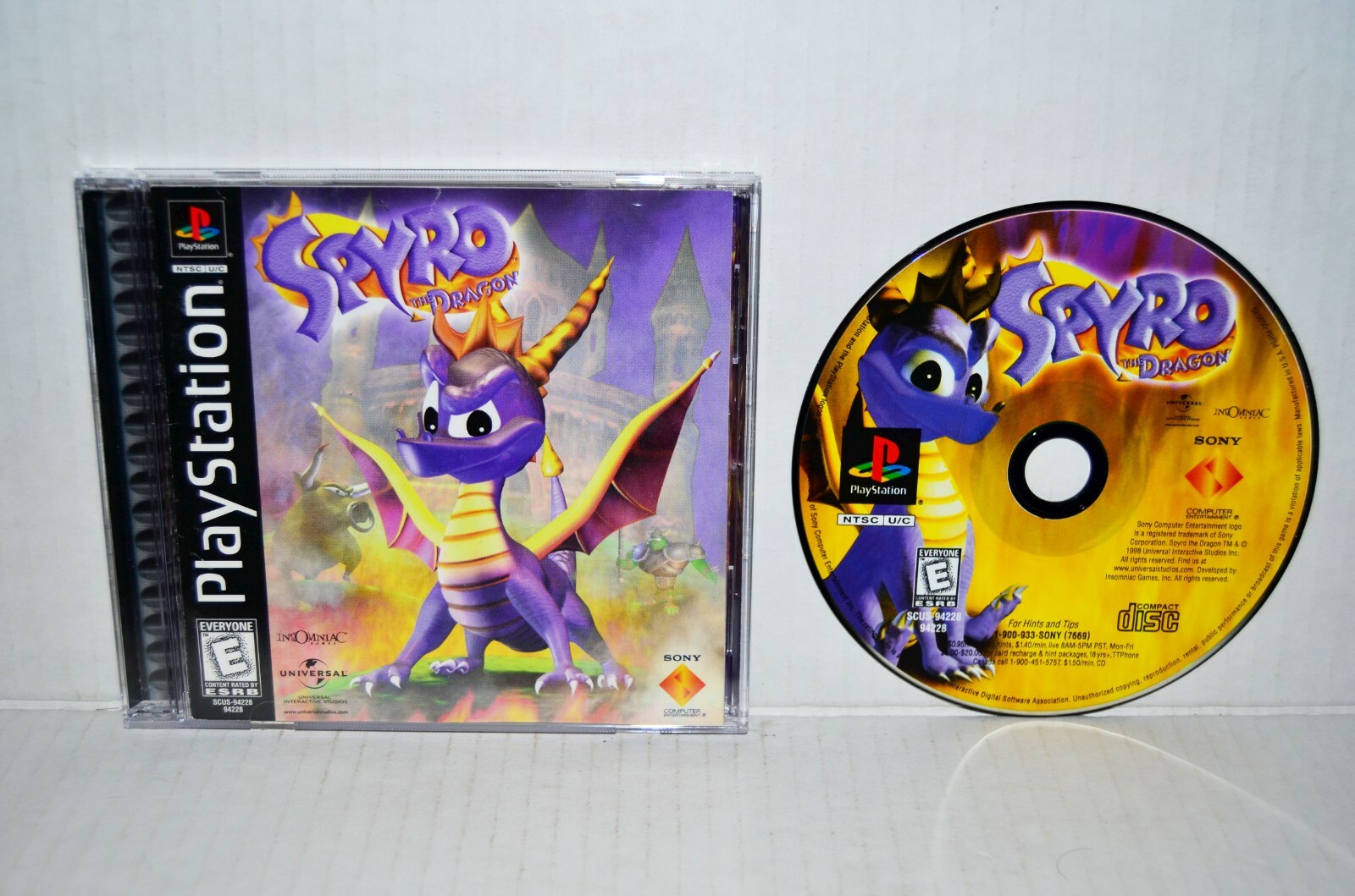 Sony PlayStation 1 PS1 PSOne Dreamcast Replacement Clear CD Disc Jewel Cases -50