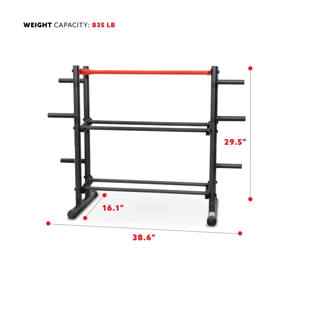 WEIGHT PLATE STORAGE RACK Multi-Weight Stand