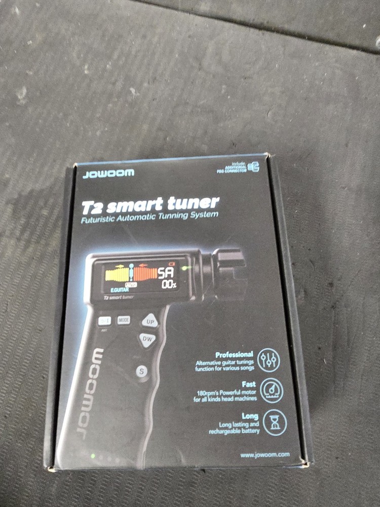 JOWOOM T2 Multi-functional Smart Guitar Tuner Peg String Winder for Guitar
