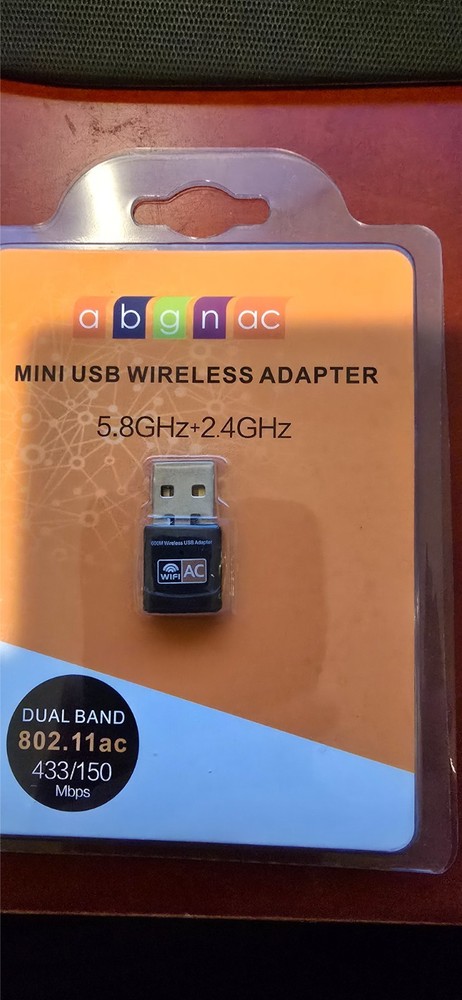 USB Dual Band 802.11ac Wireless Adapter