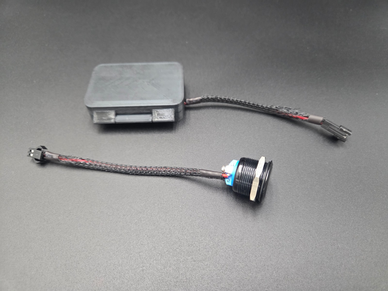 Harley Davidson Touring Universal Garage Door Opener. Black Button. Plug & Play