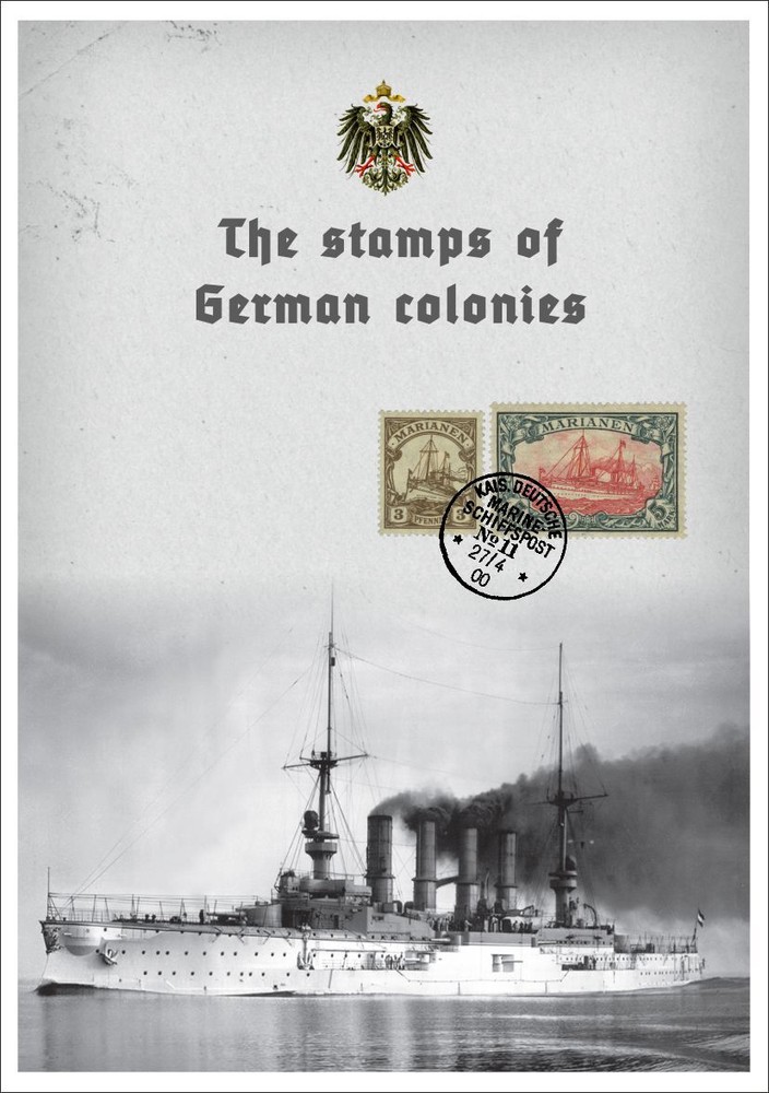 Germany Reich Colonies PDF(DIGITAL) STAMP ALBUM PAGES