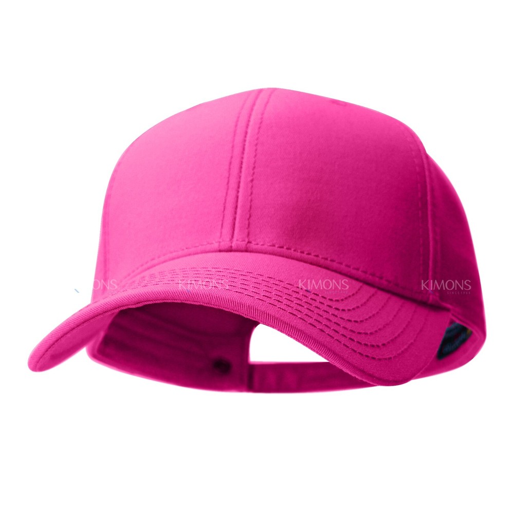 Constructed Cotton Baseball Cap Hat Adjustable Polo Style Plain Solid Men Women