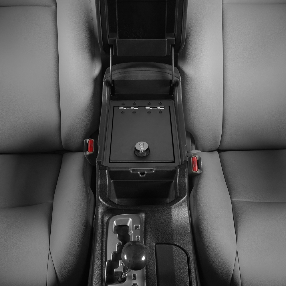 For Toyota 4Runner Center Console Safe (2003-2009) – Locking Vault Insert Black